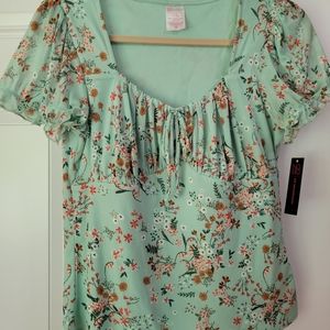 Womens casual dress blouse